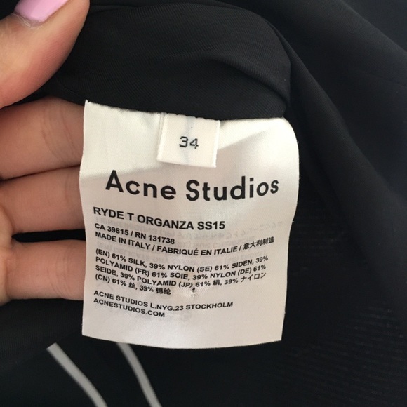COPY - Acne Studios Organza Dress - Picture 4 of 5